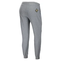 Women's WEAR by Erin Andrews Heathered Gray New Orleans Saints Pullover Hoodie & Pants Lounge Set