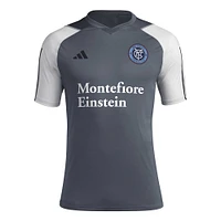 Men's adidas Gray New York City FC 2024 AEROREADY Training Jersey