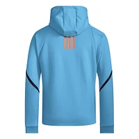 Men's adidas Sky Blue New York City FC 2024 Anthem Travel Raglan Sleeve Full-Zip Jacket