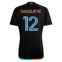 Maillot de joueur adidas Strahinja Tanasijevic noir New York City FC 2024 24/7 pour homme