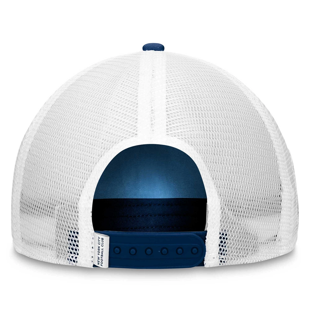 Men's Fanatics Light Blue/White New York City FC True Classic Golf Snapback Hat