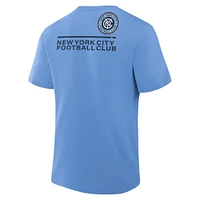 Men's Fanatics Sky Blue New York City FC Corner Kick Legacy Cotton T-Shirt