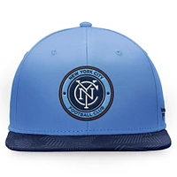 Men's Fanatics Sky Blue New York City FC Iconic Defender Snapback Hat