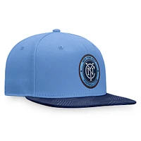 Men's Fanatics Sky Blue New York City FC Iconic Defender Snapback Hat
