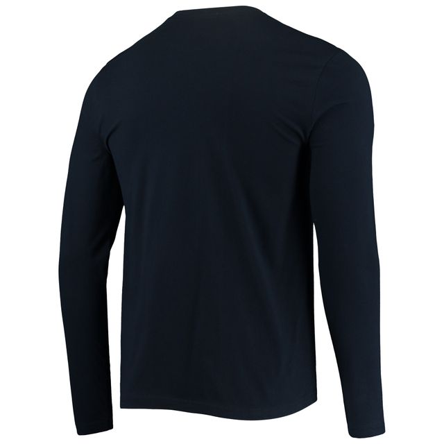 T-shirt à manches longues New York City FC For The Mitchell & Ness pour homme, bleu marine