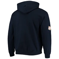 Men's Stitches Navy New York Cubans Negro League Logo Pullover Hoodie