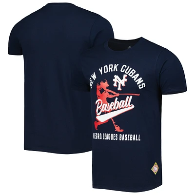 Men's Stitches Navy New York Cubans Soft Style T-Shirt