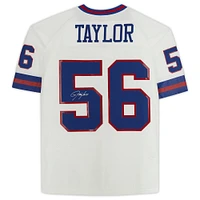 Lawrence Taylor New York Giants Autographed White Mitchell & Ness Replica Jersey