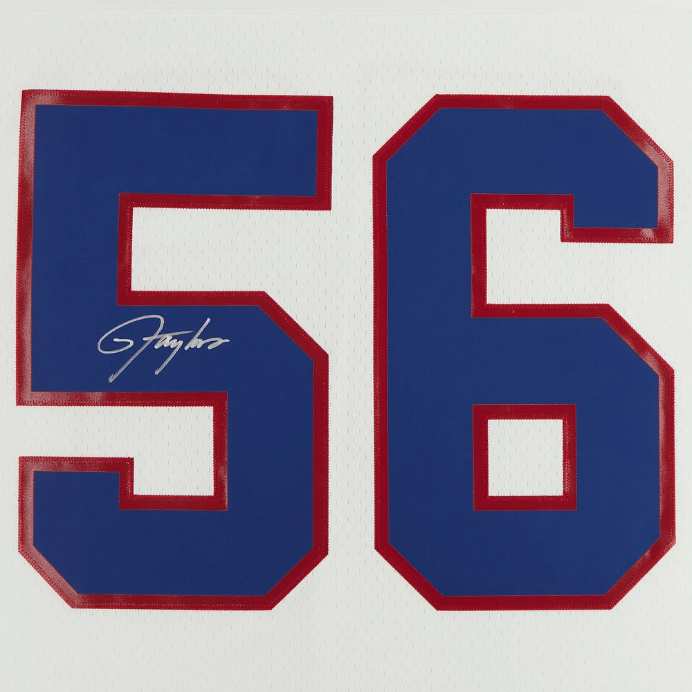 Lawrence Taylor New York Giants Autographed White Mitchell & Ness Replica Jersey