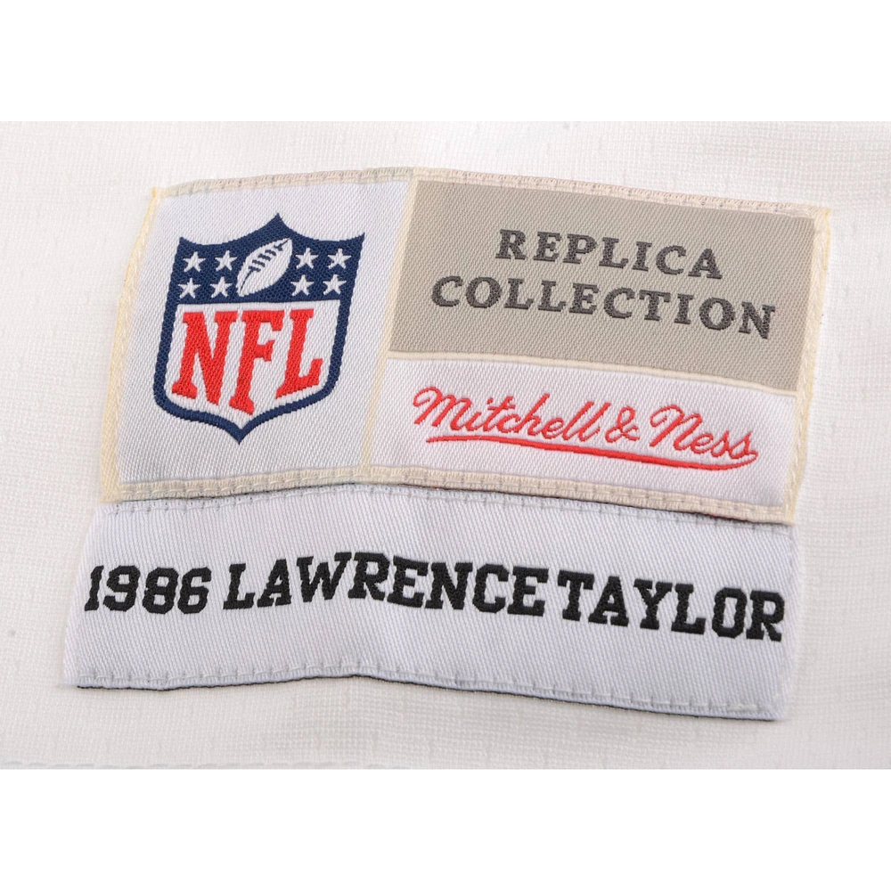 Lawrence Taylor New York Giants Autographed White Mitchell & Ness Replica Jersey