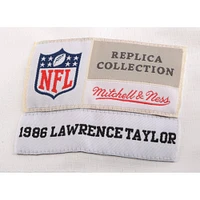Lawrence Taylor New York Giants Autographed White Mitchell & Ness Replica Jersey