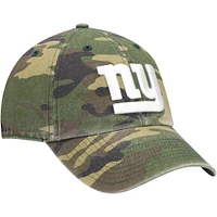 Men's '47 Camo New York Giants Woodland Logo Clean Up Adjustable Hat