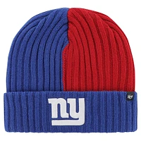 Men's '47 Royal New York Giants Fracture Cuffed Knit Hat