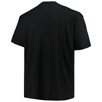 Men's Fanatics Black New York Giants Big & Tall Pop T-Shirt