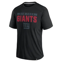 Men's Fanatics  Black New York Giants Defender Blackout T-Shirt