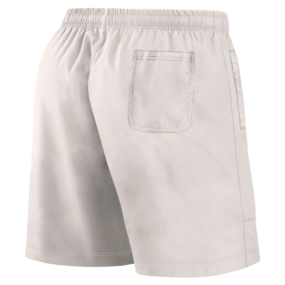 Men's Fanatics Cream New York Giants Elements Shorts