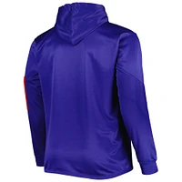 Men's Fanatics Royal New York Giants Big & Tall Pullover Hoodie