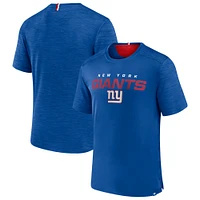 Men's Fanatics Royal New York Giants Defender Evo T-Shirt