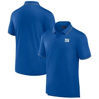 Men's Fanatics Royal New York Giants Front Office Pique Polo