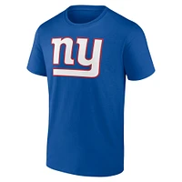 Men's Fanatics Royal New York Giants #1 Dad T-Shirt