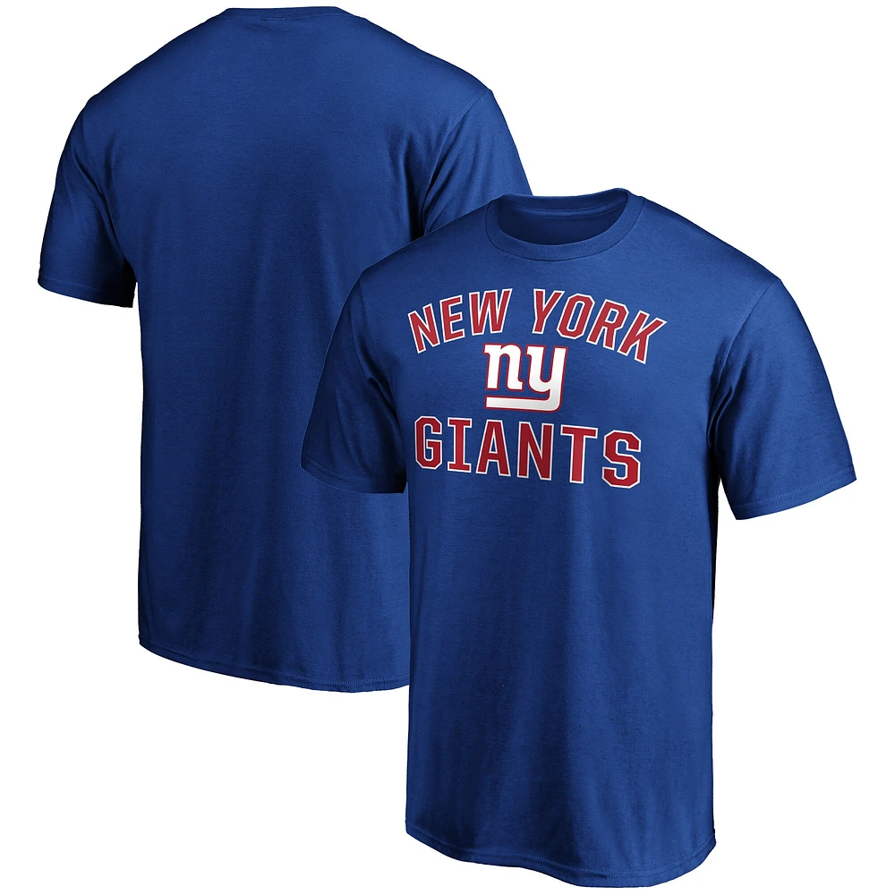 Men's Fanatics Royal New York Giants Victory Arch T-Shirt