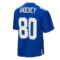 Men's Mitchell & Ness Jeremy Shockey Royal New York Giants Legacy Replica Jersey