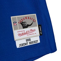Men's Mitchell & Ness Jeremy Shockey Royal New York Giants Legacy Replica Jersey