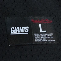 Men's Mitchell & Ness Lawrence Taylor Black New York Giants Big Tall Mesh Player Name Number Top