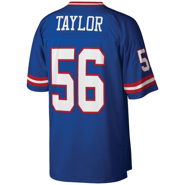 Maillot réplique de joueur retraité Mitchell & Ness Lawrence Taylor Royal New York Giants Big Tall 1986 pour hommes