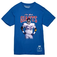 Men's Mitchell & Ness Lawrence Taylor Royal New York Giants Sideline Retired Player T-Shirt