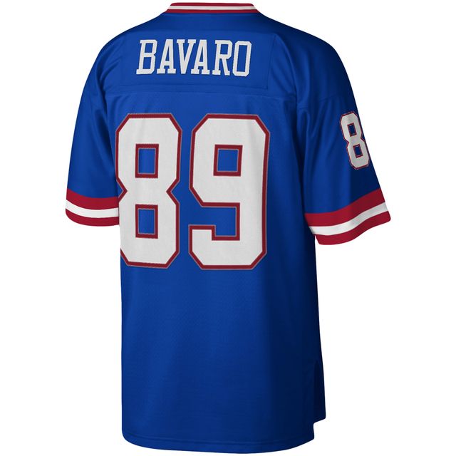 Maillot Mitchell & Ness Mark Bavaro Royal New York Giants Legacy pour homme