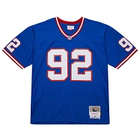 Men's Mitchell & Ness Michael Strahan Royal New York Giants 1993 Legacy Replica Jersey