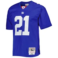 Men's Mitchell & Ness Tiki Barber Royal New York Giants Legacy Replica Jersey