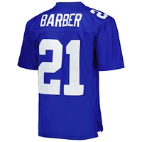 Men's Mitchell & Ness Tiki Barber Royal New York Giants Legacy Replica Jersey