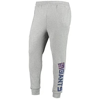 Men's MSX by Michael Strahan Heathered Gray New York Giants Jogger Pants