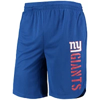 Men's MSX by Michael Strahan Royal New York Giants Training Shorts
