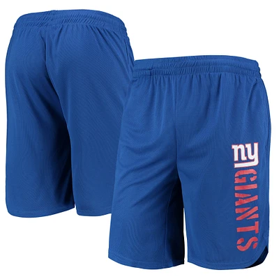 Short d'entraînement MSX by Michael Strahan Royal New York Giants pour homme