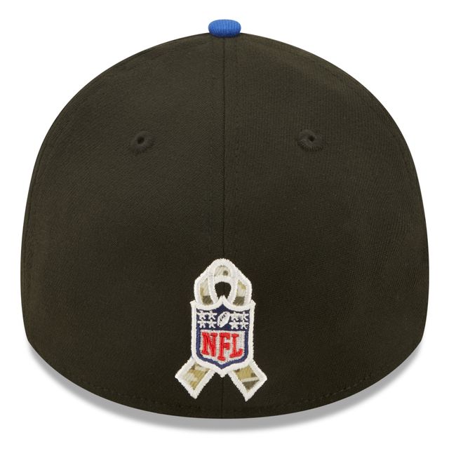 Casquette 39THIRTY Flex Hat New York Giants 2022 Salute To Service pour homme, noir/bleu marine