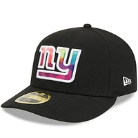 Men's New Era  Black York Giants 2023 NFL Crucial Catch Low Profile 59FIFTY Fitted Hat