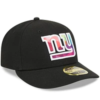 Men's New Era  Black York Giants 2023 NFL Crucial Catch Low Profile 59FIFTY Fitted Hat