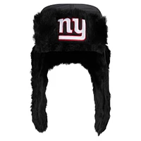 Men's New Era  Black York Giants Trapper Hat