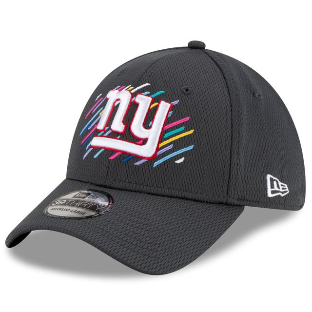 Casquette New Era Charcoal York Giants 2021 NFL Crucial Catch pour homme - 39THIRTY Flex
