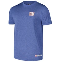 Men's New Era Heather Royal York Giants 2024 NFL Training Camp T-Shirt