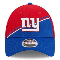Men's New Era  Red/Royal New York Giants 2023 Sideline 9FORTY Adjustable Hat