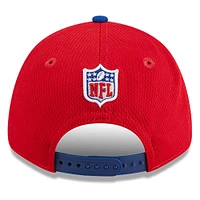 Men's New Era  Red/Royal New York Giants 2023 Sideline 9FORTY Adjustable Hat