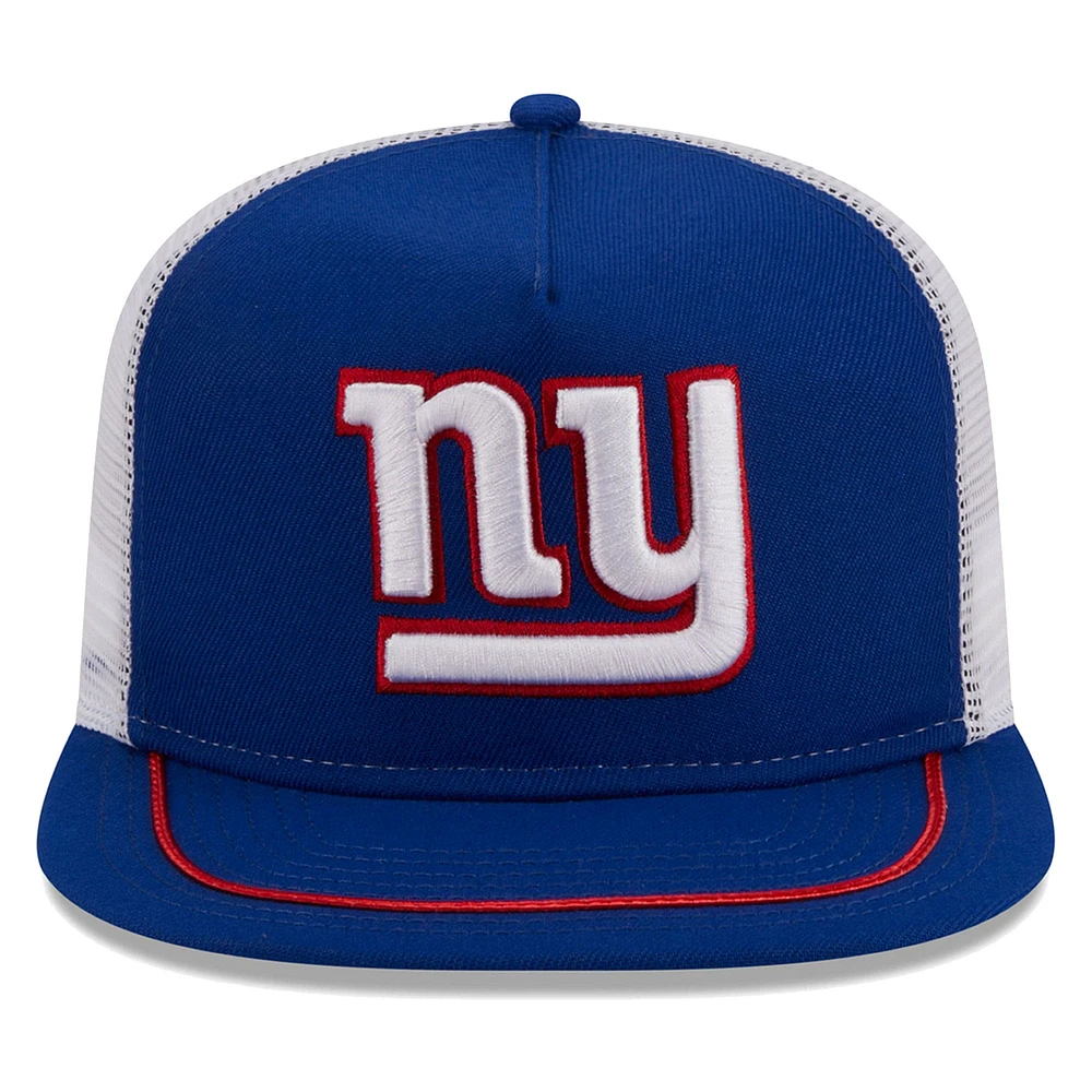 Men's New Era Royal/White New York Giants Original Classic Golfer Adjustable Hat