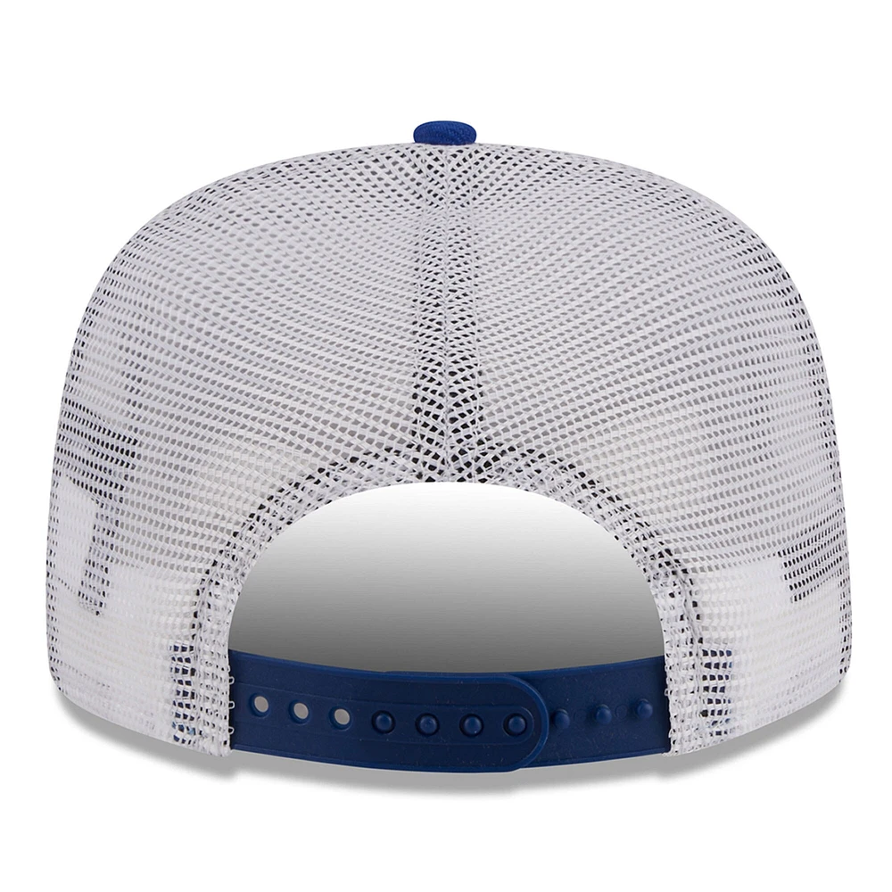 Men's New Era Royal/White New York Giants Original Classic Golfer Adjustable Hat