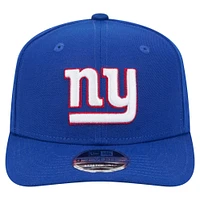 Men's New Era  Royal New York Giants 9SEVENTY Stretch-Snap Hat