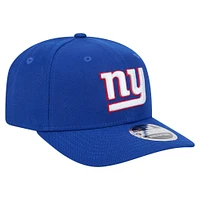 Men's New Era  Royal New York Giants 9SEVENTY Stretch-Snap Hat
