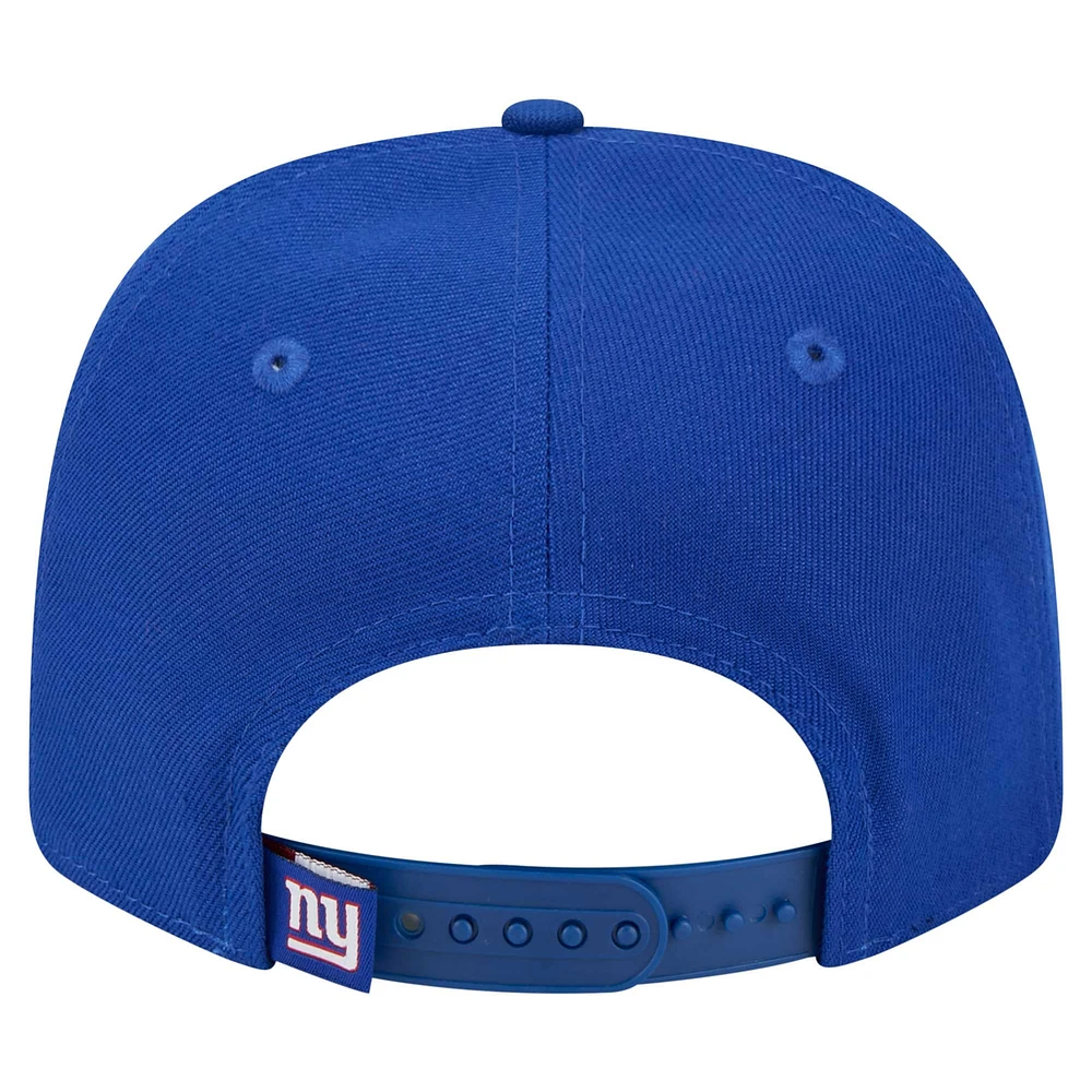 Men's New Era  Royal New York Giants 9SEVENTY Stretch-Snap Hat
